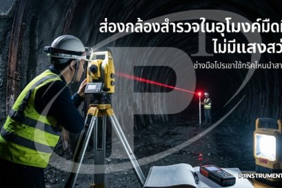 ส่องกล้องในอุโมงค์มืดทึบ! ช่างมือโปรใช้ทริคไหนนำสายตาให้เล็งเป้าได้เป๊ะ?