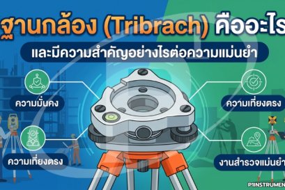 ฐานกล้อง (Tribrach) คืออะไร และมีความสำคัญอย่างไรต่อความแม่นยำ