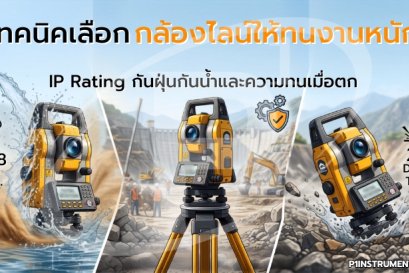 เทคนิคเลือกกล้องไลน์ให้ทนงานหนัก: IP Rating กันฝุ่นกันน้ำและความทนเมื่อตก