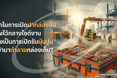 ทำไมการเปิดฝากล่องส้มทิ้งไว้กลางไซต์งาน ถึงเป็นการทำลายกล้องทางอ้อม?