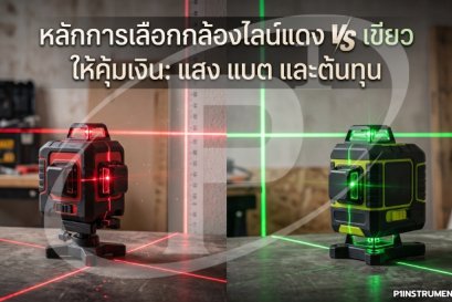 หลักการเลือกกล้องไลน์แดง vs เขียว ให้คุ้มเงิน: แสง แบต และต้นทุน
