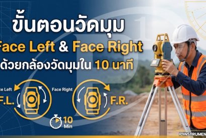 ขั้นตอนวัดมุม Face Left และ Face Right ด้วยกล้องวัดมุมใน 10 นาที