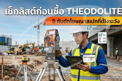 เช็กลิสต์ก่อนซื้อ Theodolite: 5 กับดักโฆษณาสเปกที่ต้องระวัง