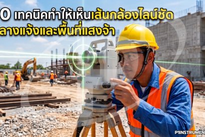 10 เทคนิคทำให้เห็นเส้นกล้องไลน์ชัดกลางแจ้งและพื้นที่แสงจ้า