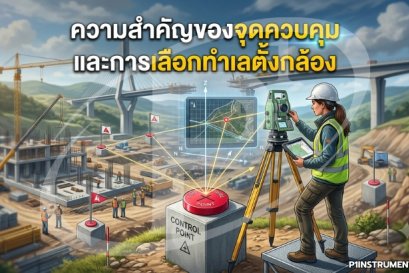 ความสำคัญของจุดควบคุมและการเลือกทำเลตั้งกล้อง