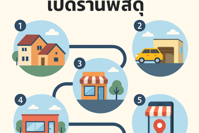 5 ทำเลทองสำหรับเปิดร้านพัสดุ