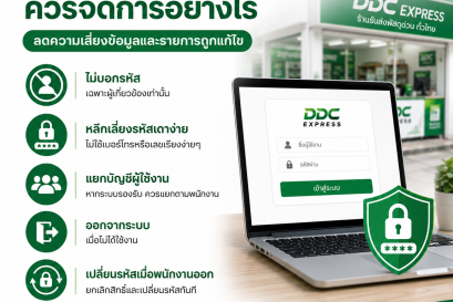 รหัสผ่านระบบร้านพัสดุควรจัดการอย่างไรเพื่อลดความเสี่ยง