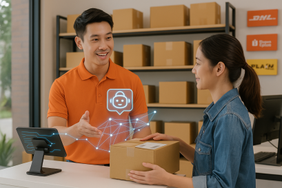 แฟรนไชส์ขนส่งในยุค AI: ระบบอัจฉริยะจะเปลี่ยนเกมธุรกิจร้านพัสดุอย่างไร