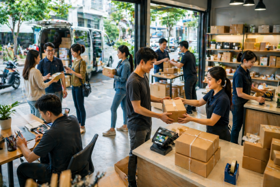 เทคนิคดึงลูกค้าเข้าร้านทุกวัน (ใช้ได้จริงกับร้านพัสดุ)