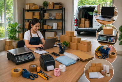 ลงทุนอุปกรณ์ร้านพัสดุแบบประหยัด เริ่มยังไงให้คุ้มที่สุด