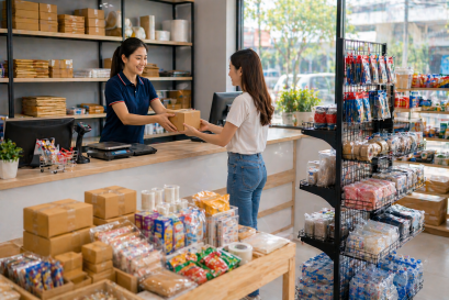 ใช้ร้านพัสดุเป็นหน้าร้านขายของได้ไหม