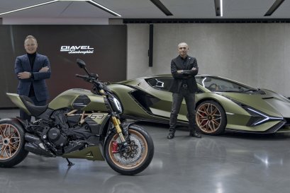โปรเจ็คพิเศษ!! Lamborghini ร่วมมือ Ducati ผลิต Diavel 1260 S แรงบันดาลใจจาก Sián FKP 37