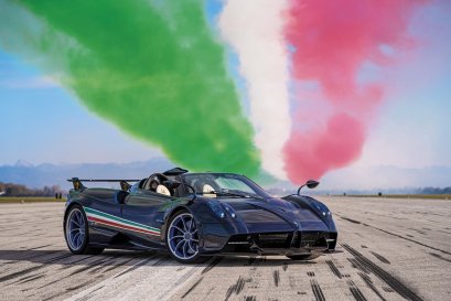แรงสุดในรุ่น!! Pagani Huayra Tricolore ตัวพิเศษฉลองครบรอบ 60 ปี กองทัพอากาศอิตาลี  