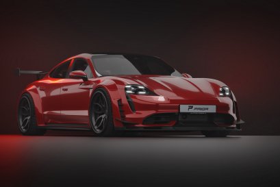 Porsche Taycan ปรับแต่งโดย Prior Design ดุดันขึ้น บึกบึกขึ้น