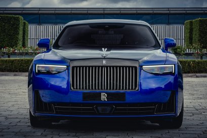 Rolls-Royce Black Badge Ghost Gamer สร้างพิเศษ แรงบันดาลใจจากเกม Arcade กราฟิกสไตล์ 8 บิต เอกลักษณ์ของยุค 80