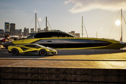 เปิดตัว!! Tecnomar for Lamborghini 101FT เรือยอชท์ 7,600 แรงม้า แรงบันดาลใจจากไฮเปอร์คาร์ Lamborghini Fenomeno