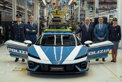 Lamborghini ส่งมอบ Temerario Polizia สำหรับตำรวจอิตาลี
