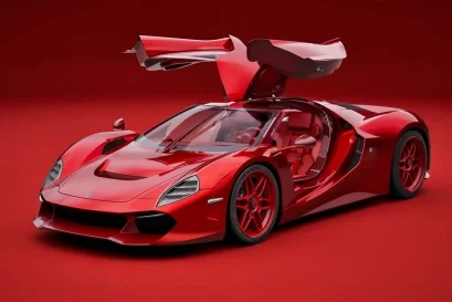 Capricorn 01 Zagato Tutto Rosso สั่งทำพิเศษแดงทั้งคัน โชว์ตัวสุดหรูที่งาน Concorso dEleganza Villa dEste