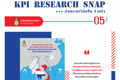 ธรรมาภิบาลสภาพภูมิอากาศและการมีส่วนร่วมของประชาชน : นโยบายและการดําเนินการตามนโยบายนําในประเทศไทยและเวียดนาม