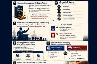 ประมวลจริยธรรมของสมาชิกรัฐสภา : กลไกสำคัญของประชาธิปไตยภายใต้หลักนิติรัฐและข้อท้าทายของประเทศไทย
