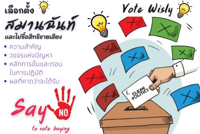 เลือกตั้งสมานฉันท์และไม่ซื้อสิทธิขายเสียง