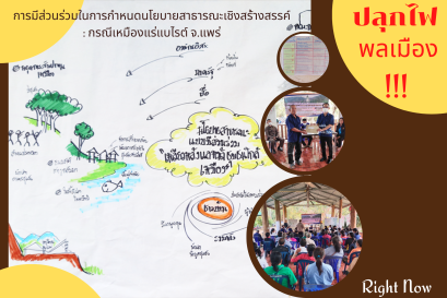 ปลุกไฟพลเมือง กระบวนการกำหนดนโยบายสาธารณะอย่างสร้างสรรค์ 