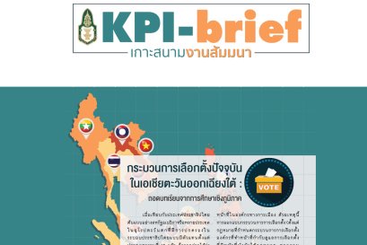 กระบวนการเลือกตั้งปัจจุบันในเอเชียตะวันออกเฉียงใต้ : ถอดบทเรียนจากการศึกษาเชิงภูมิภาค