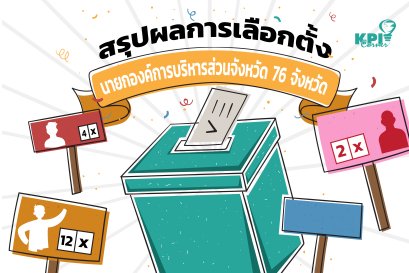 สรุปผลการเลือกตั้งนายกองค์การบริหารส่วนจังหวัด 76 จังหวัด (อย่างเป็นทางการ)