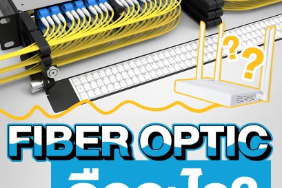 มาตรฐานและตัวอย่างการติดตั้ง โครงข่ายใยแก้วนำแสง