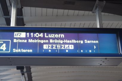 วิธีอ่านป้ายรถไฟในสวิตเซอร์แลนด์ 