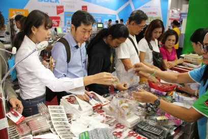 TCM จัดแสดงสินค้าจักรเย็บผ้าและอุปกรณ์การ์เม้นท์ ในงาน GFT