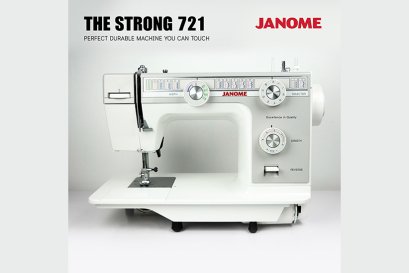 แนะนำการใช้งาน จักรกระเป๋าหิ้ว JANOME 721