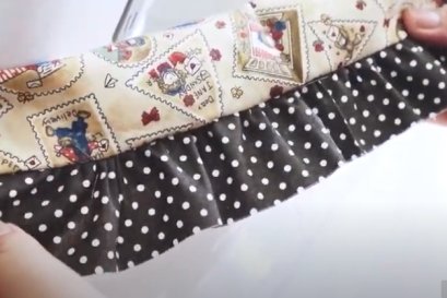 สาธิตวิธีการใช้งาน ตีนผีเย็บย่น 