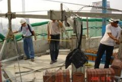 งานตรวจสอบกระเช้าไฟฟ้า  Electric Hoist and Gondora Inspection