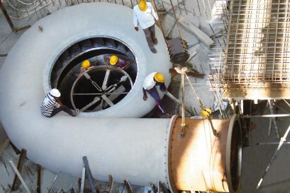 วิศวกรที่ปรึกษาในโครงการผลิตและติดตั้งปั๊มน้ำขนาดใหญ่ CONCRETE VOLUTE PUMP