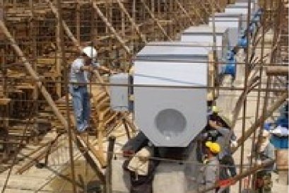 ควบคุมงาน ติดตั้ง Pump และ Motor ส่งน้ำ