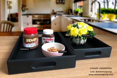 “ถาดหนัง” ไว้เสิร์ฟหรือวางของเพิ่มความหรูหรามีระดับให้กับผู้ใช้งานได้ดี