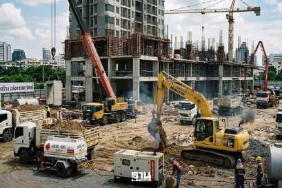 สมาคมอุตสาหกรรมก่อสร้างไทย ชงรัฐบาล ควบคุมราคาน้ำมัน-วัสดุก่อสร้าง -ระยะยาวปรับค่าKตามจริง