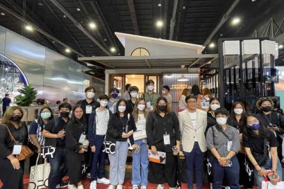 THBA เยี่ยมชมบูธเอสซีจี ในงานสถาปนิก 