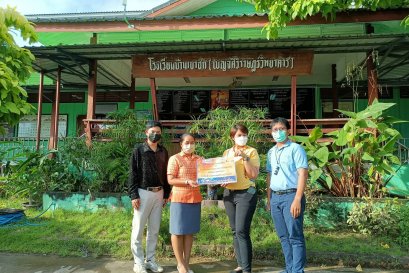 TEIL สนับสนุนงบประมาณให้แก่วงดนตรีลูกทุ่ง โรงเรียนบ้านเขาซก (เบญจศิริราษฎร์วิทยาคาร)