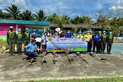 TEIL ร่วมทาสีอาคารโรงอาหารให้กับโรงเรียนบ้านคลองยาง