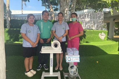 เขตประกอบการอุตสาหกรรมไทยอีสเทิร์นบริจาคเครื่องมือทางการแพทย์ 