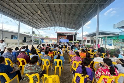 เขตประกอบการอุตสาหกรรมไทยอีสเทิร์น ร่วมประชุม อบต.เขาซก สร้างความเข้าใจและขับเคลื่อนเมืองอุตสาหกรรมเชิงนิเวศร่วมกับชุมชน