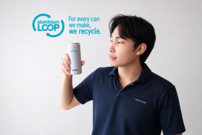 แลนด์ แอนด์ เฮ้าส์ ใช้กระป๋องน้ำอลูมิเนียมรีไซเคิลได้ 100%