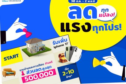 30 ต.ค.- 2 พ.ย. นี้ ลลิล พร็อพเพอร์ตี้ มอบข้อเสนอสุดคุ้ม ในงานมหกรรมบ้านและคอนโด ครั้งที่ 48 ที่ศูนย์สิริกิติ์ ชี้ตลาดบ้านแนวราบยังไปได้จากกำลังซื้อกลุ่ม Real Demand