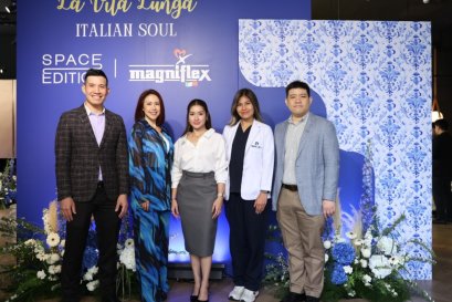 Space Edition และ Magniflex เปิดนิยามใหม่ของไลฟ์สไตล์สุขภาพยั่งยืน ผ่านดีไซน์เหนือกาลเวลาและนวัตกรรมการนอนและสร้างพื้นที่การอยู่อาศัยเพื่อ Longevity