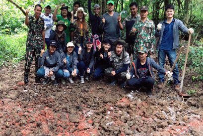 กิจกรรม CSR การทำโป่งเทียมและปลูกต้นไม้ (29/06/2562)