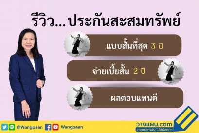 ประกันสะสมทรัพย์