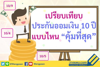 ประกันสะสมทรัพย์