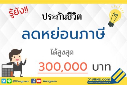 ลดหย่อนภาษี